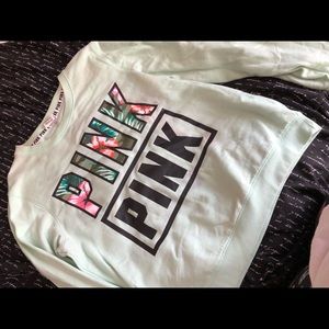 Victoria’s Secret pink sweatshirt